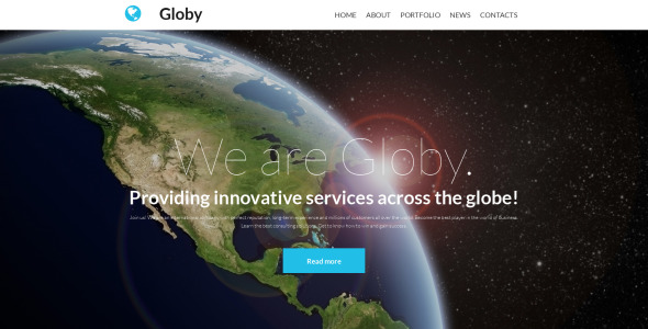 шаблон business &amp; services moto cms 3