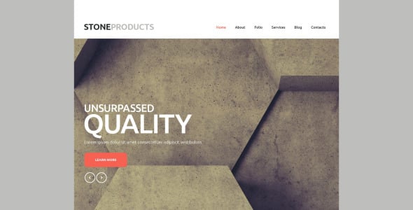 шаблон сайта напольных покрытий