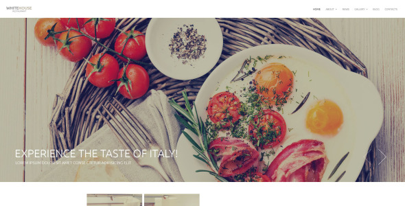 итальянская кухня drupal шаблон