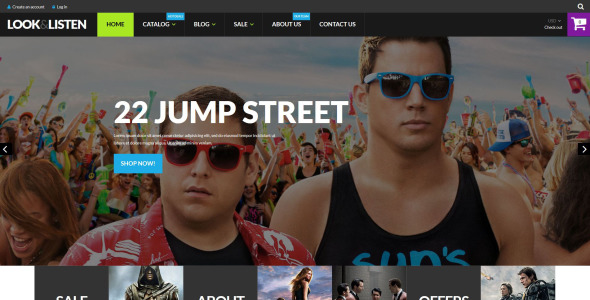 смотрите слушайте играйте в тему shopify