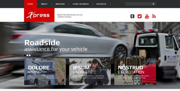 мобильный ремонт отзывчивый шаблон сайта