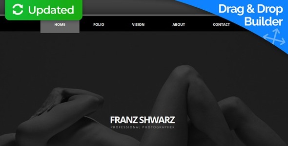 фотограф портфолио moto cms 3 шаблон