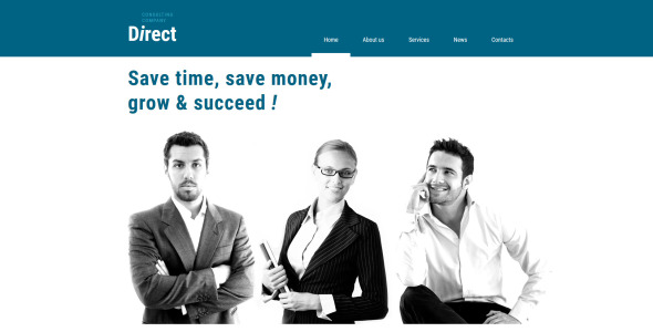 консультационный шаблон moto cms 3