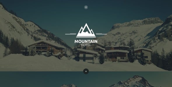 шаблон сайта горного отеля шаблон сайта горного отеля