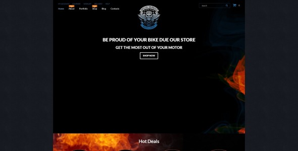 тема speed junkies woocommerce