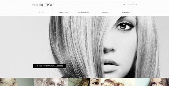 личные страницы отзывчивый html элегантный шаблон сайта