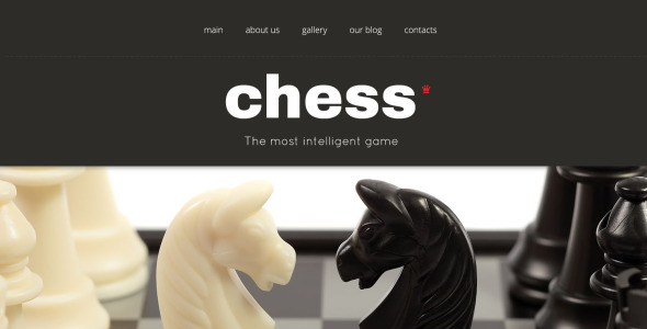 шахматная адаптивная тема wordpress