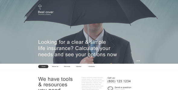 шаблон страховой музы