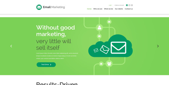 адаптивный шаблон сайта для бизнеса и услуг