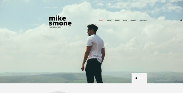 портфолио фотографа современный шаблон joomla