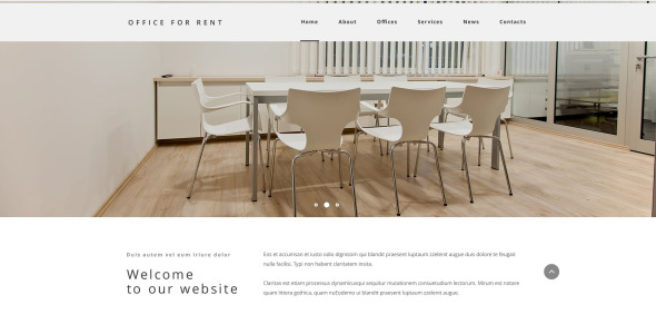 офис в аренду шаблон сайта