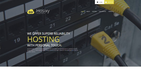 хостинг-компания wordpress theme