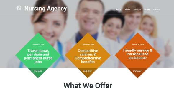 медицинский адаптивный шаблон сайта