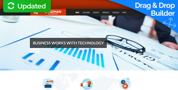 консультационный шаблон moto cms 3