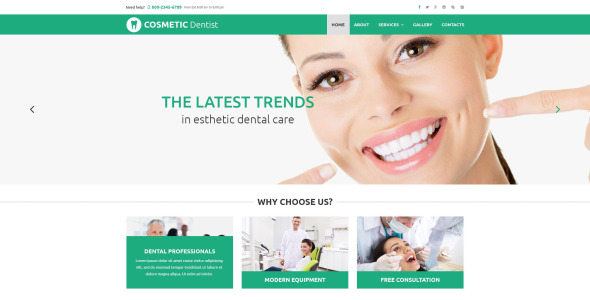 шаблон сайта diamond smile