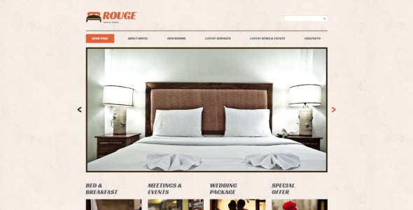 отели отзывчивая тема wordpress