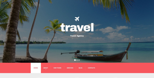 отзывчивый шаблон drupal туристического агентства