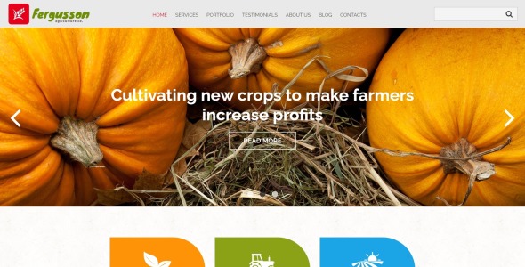 шаблон joomla для сельскохозяйственного сектора