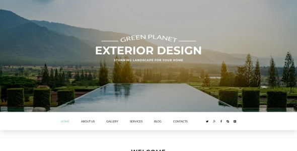 внешний дизайн отзывчивый современный шаблон joomla