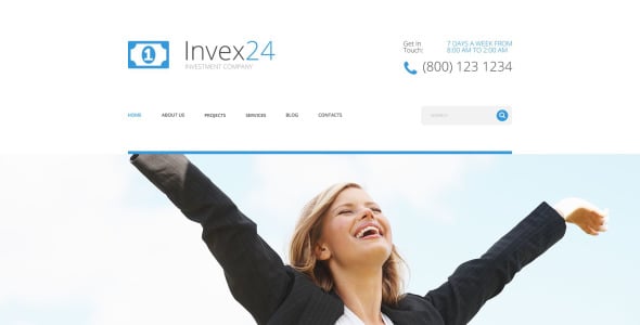 invex24 wordpress тема