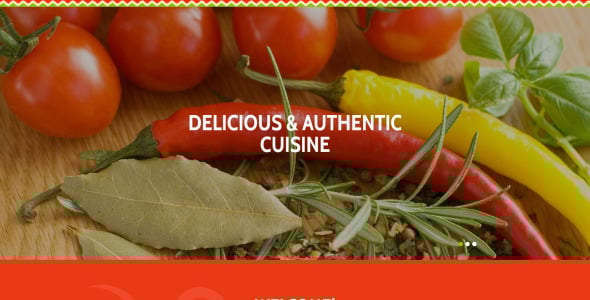 мексиканский ресторан moto cms 3 шаблон