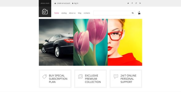 шаблон фотоклуба virtuemart