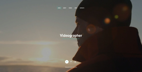 профессиональный шаблон сайта видеорешений