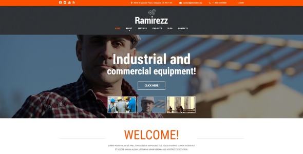 шаблон ramirezz joomla