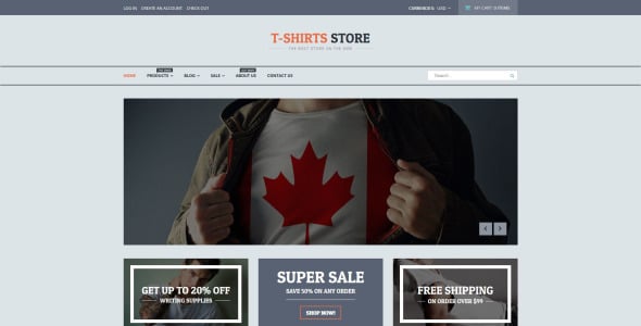 shirt shop отзывчивая тема shopify