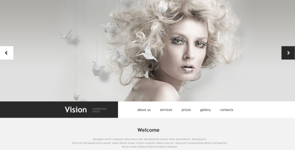 шаблон музы школы красоты