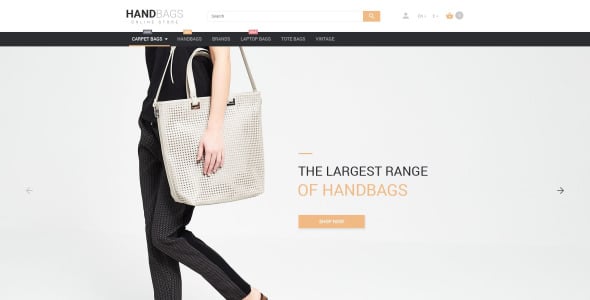 сумочка prestashop тема