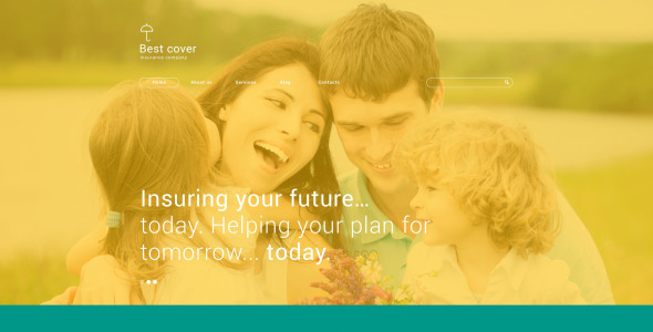 тема wordpress страховой компании