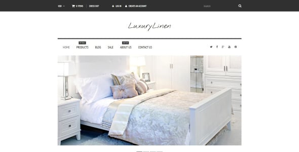 тема магазина белья shopify