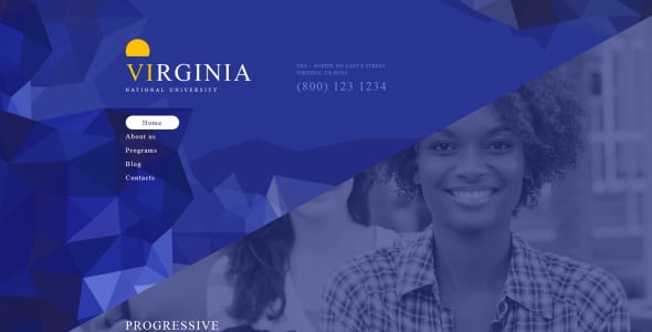 шаблон drupal национального университета