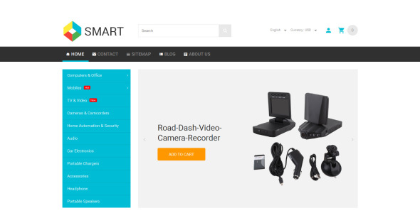 умная тема prestashop