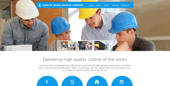 архитектура адаптивный шаблон сайта