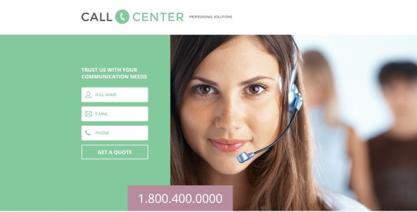 бизнес современный html шаблон целевой страницы