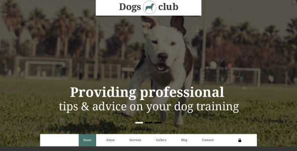шаблон dogs club joomla