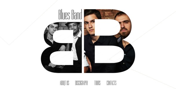 шаблон музыкального сайта