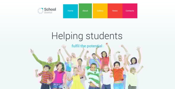тема wordpress для школьного округа