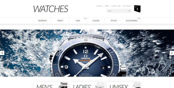 тема prestashop одежды