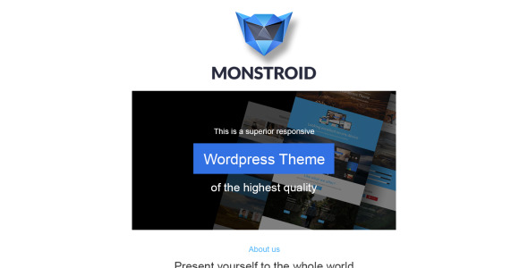 отзывчивый шаблон информационного бюллетеня для бизнеса и услуг