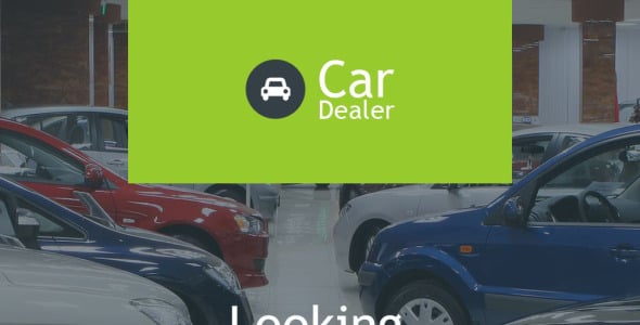 отзывчивый шаблон информационного бюллетеня автодилера