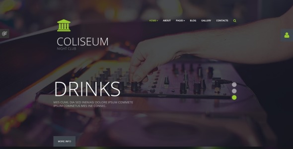 шаблон coliseum joomla