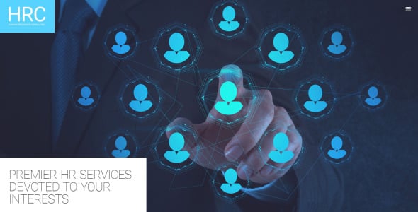 шаблон сайта hrc