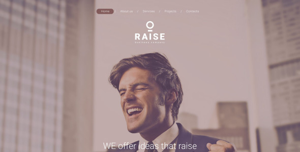 поднять шаблон сайта