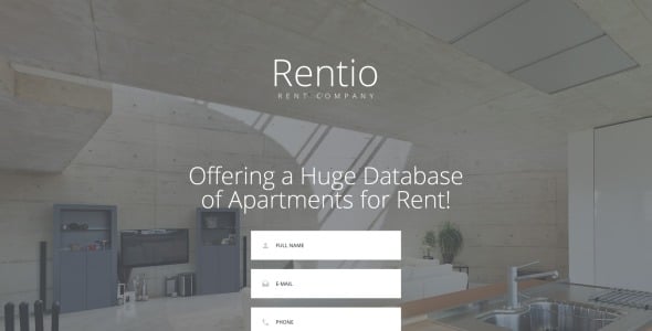 аренда компании clean html5 шаблон целевой страницы