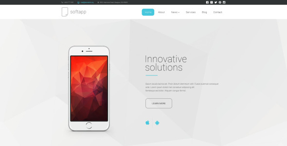 шаблон softapp drupal