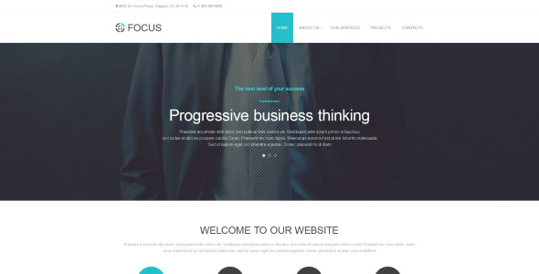 шаблон музы бизнеса и услуг