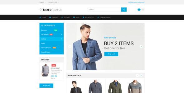 тема fashion prestashop